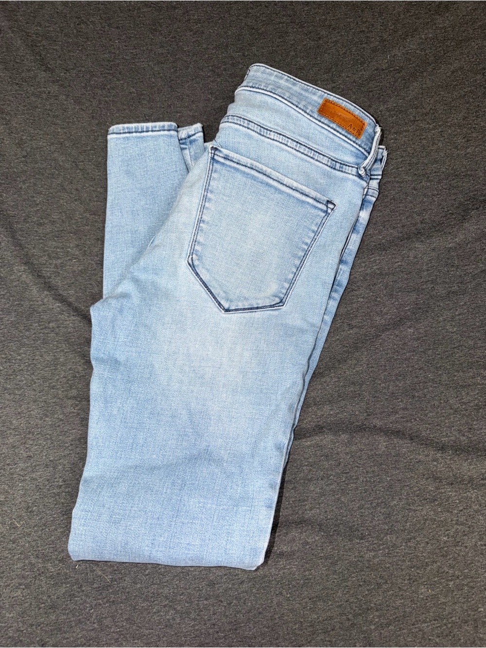 Abercrombie & Fitch Light Wash Women’s Skinny Jeans - Classic Light Blue